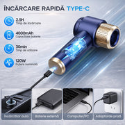 Aspirator Auto 4 in 1 Portabil Techsen M1 Boost