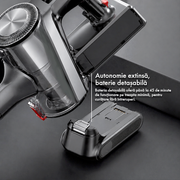 Aspirator Vertical Fara Fir Techsen W1 Aero, Culoare Auriu