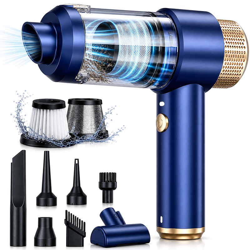 Aspirator Auto 4 in 1 Portabil Techsen M1 Boost