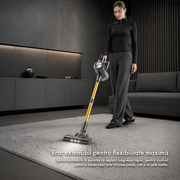 Aspirator Vertical Fara Fir Techsen W1 Aero, Culoare Auriu